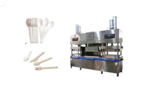 Quality Biodegradable Pulp Molded Food Spoon Equipment wholesale