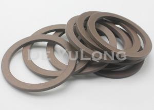 Quality PTFE+ Bronze Brown Color Back Up Ring Hydraulic Cylinder Rod Seal Oil Resistance wholesale