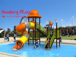 Quality Promotional Water Park Playground Equipment Plastic Reliable Long Life Span wholesale