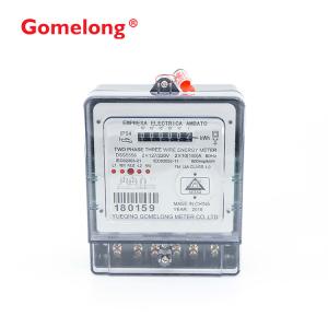 Quality South America DSS5558 Two Phase Three Wire register display electrical energy meter wholesale