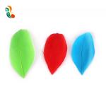 4-6cm Stripped Carnival Costume Feathers , Goose Nagoire Feather Eye Catching