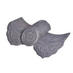 Eaves Japanese Ceramic Roof Tiles Traditional Clay Tiles Temple Garden