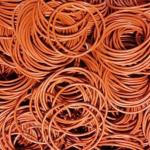 Black Rubber Nitrile Large Mall Size FKM FPM EPDM NBR Sealing Ring