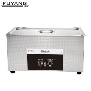 Quality 22L 480W SUS304 Benchtop Ultrasonic Cleaner 600 Watt For Stamping Oil / Finstock / Wax wholesale