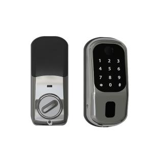 Quality Mobile App Remote Wifi Door Lock , Zinc Alloy Electronic Fingerprint Lock wholesale