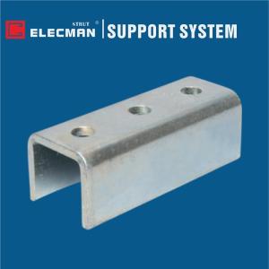 Quality 3 Hole Splice Strut Clevis Clevis End Fitting Galvanised Steel wholesale