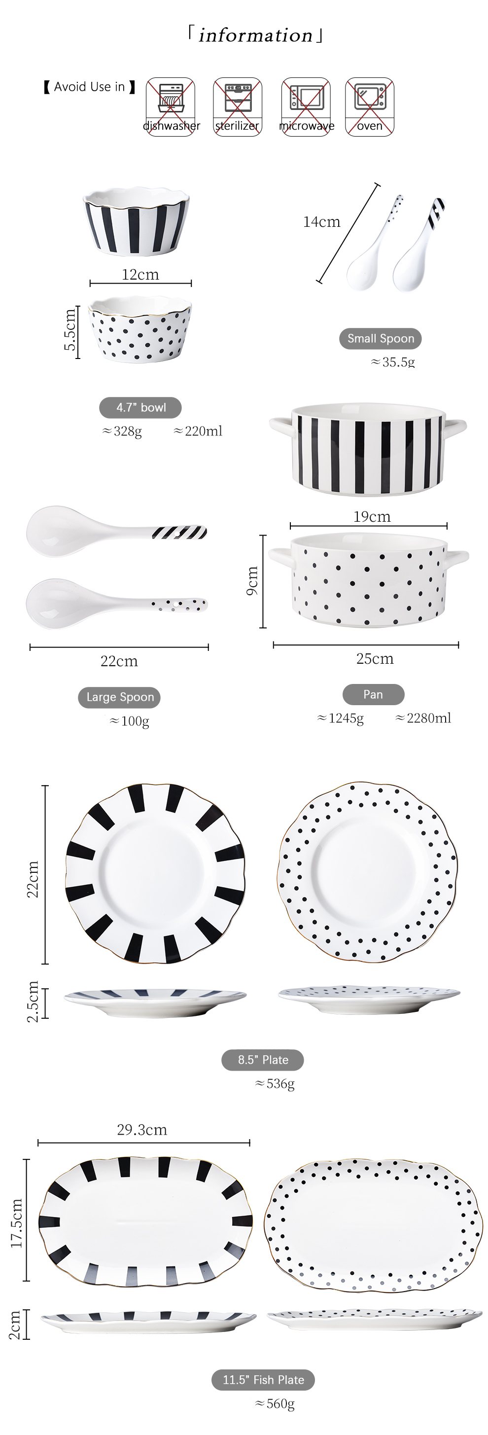 Under Glazed Fashion Ceramic Kitchen Plates Set Dinner Dinnerware For Party Occasion