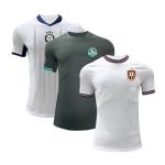 2024 European Championship Jerseys White / Black / Light Green Color