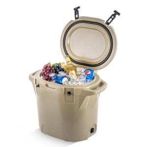 Quality Round 25QT Ice Box Cooler 43cm Car Ice Bucket Foam Insulated wholesale