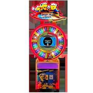 Quality Minions Wheel Space Ejection Bear Lottery Ticket Machine Customized Logo wholesale