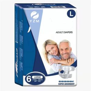 Quality Overnight Absorbency Adult Diaper Briefs Hypoallergenic 20 Quantity wholesale
