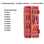 BMR TOOLS Industrial Quality of 12pcs SDS Plus Hammer Drill Set for conceret