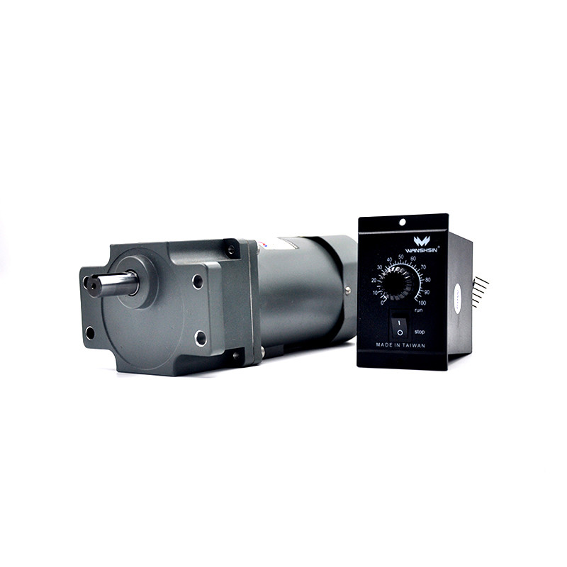 Wanshsin 25W Electromagnetic Brake Motor Variable Speed Gear Reduction Motor