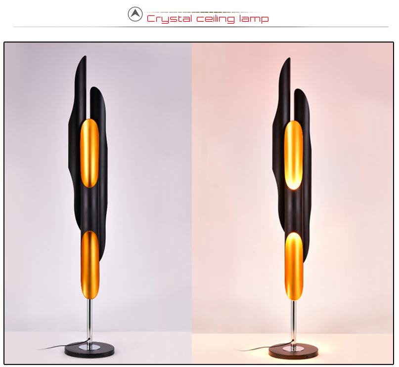 Creative LED Adjustable Floor Lamp , Minimalist Metal Bedroom Floor Lamps
