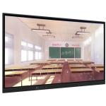 Smart Interactive Whiteboard 4K HD Touch Screen Tempered Glass Gesture