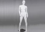 Sexy Make Up Fiberglass Female Clothing Mannequin , Full Body Woman Mannequin