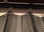 Decorative Aluminum Metal Coil Drapery 1.2MM Wire 6MM Hole Size CE Listed