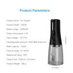 Ear Wax Cleaner IPX7 Waterproof 3 Working Modes Electric Portable Ear Cleaner