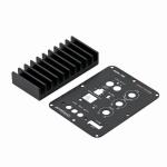 6063 Heat Sink Extrusion Aluminum Profile , Led Aluminum Extrusion Profile Astm