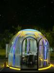 Prefab Cabin House Restaurant Transparent Bubble House Glamping Dome Tents for