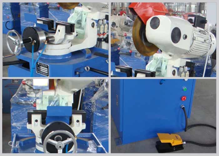 220v / 380v Semi Automatic Pipe Cutting Machine Low Power Consumption