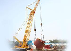 China Durable XCMG Mobile crawler crane rental Hydraulic lift XGC300 on sale