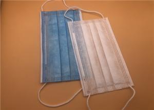 Quality Blue Disposable Medical Mask Sanitary Odourless CE FDA Approved Printed wholesale
