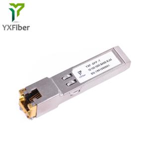 Quality SMF Fiber 10Gbase-T 10/100/1000M RJ45 Copper SFP Module wholesale