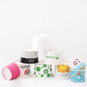 Quality 363cc Beverage Compostable Paper Bowls Single Wall Food Container For Take Away wholesale