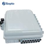 16 Cores Splitter Steel Optical Termination Box Fiber Optic Enclosures Wall