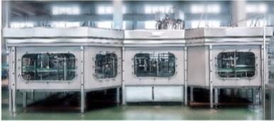 Aseptic Cold Filling PET Bottle Filling Machine Auto Centralized Lubrication