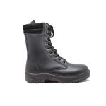 Men Black Full Grain Desert Boots Versatile Training Work and Hiking Footwear