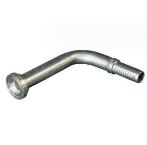 Quality Round Head Stainless Steel 90 Elbow Flange Fittings for Hydraulic Hose 3000psi wholesale