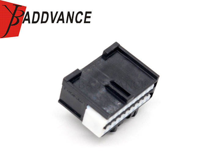 20 Pin Female PBT-GF20 Unsealed Black Automotive Electrical Connectors housing
