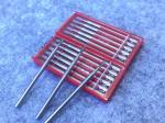 Stable Performance Dental Carbide Burs 4.6mm Head Length Customized Design