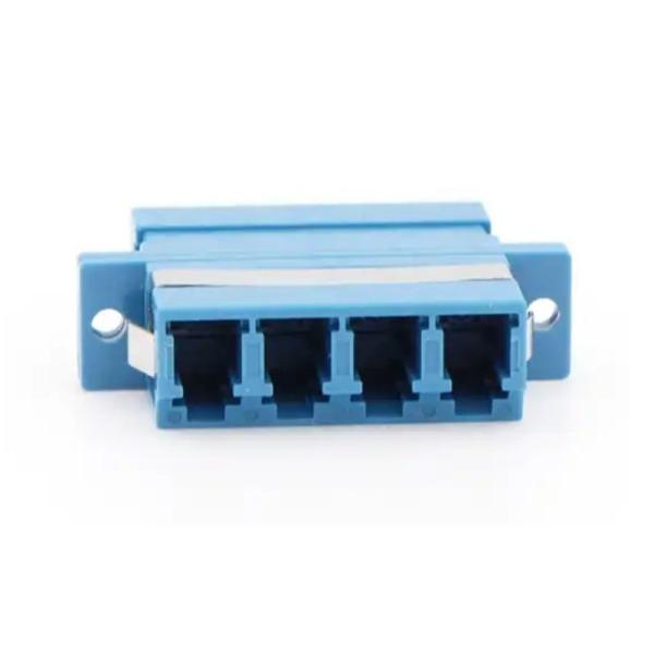 FTTH Jumper Port Coupler Fiber Optic Adapter Blue/Green/Red/Yellow Ferrule Type