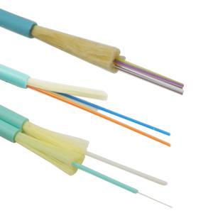 Quality LSZH Jacket GJFJV OM4 OM3 Multimode Fiber Optic Cable wholesale