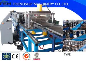 Quality Mitsubishi / Siemens PLC Cable Tray Roll Forming Machine With 25 m/min wholesale