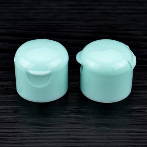 Quality Light Green PP Reusable Round Screw Cap , 20/410 Flip Top Cap wholesale