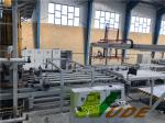 Double Side Synchronous Laminating Line / Short Cycle Lamination Press Machine