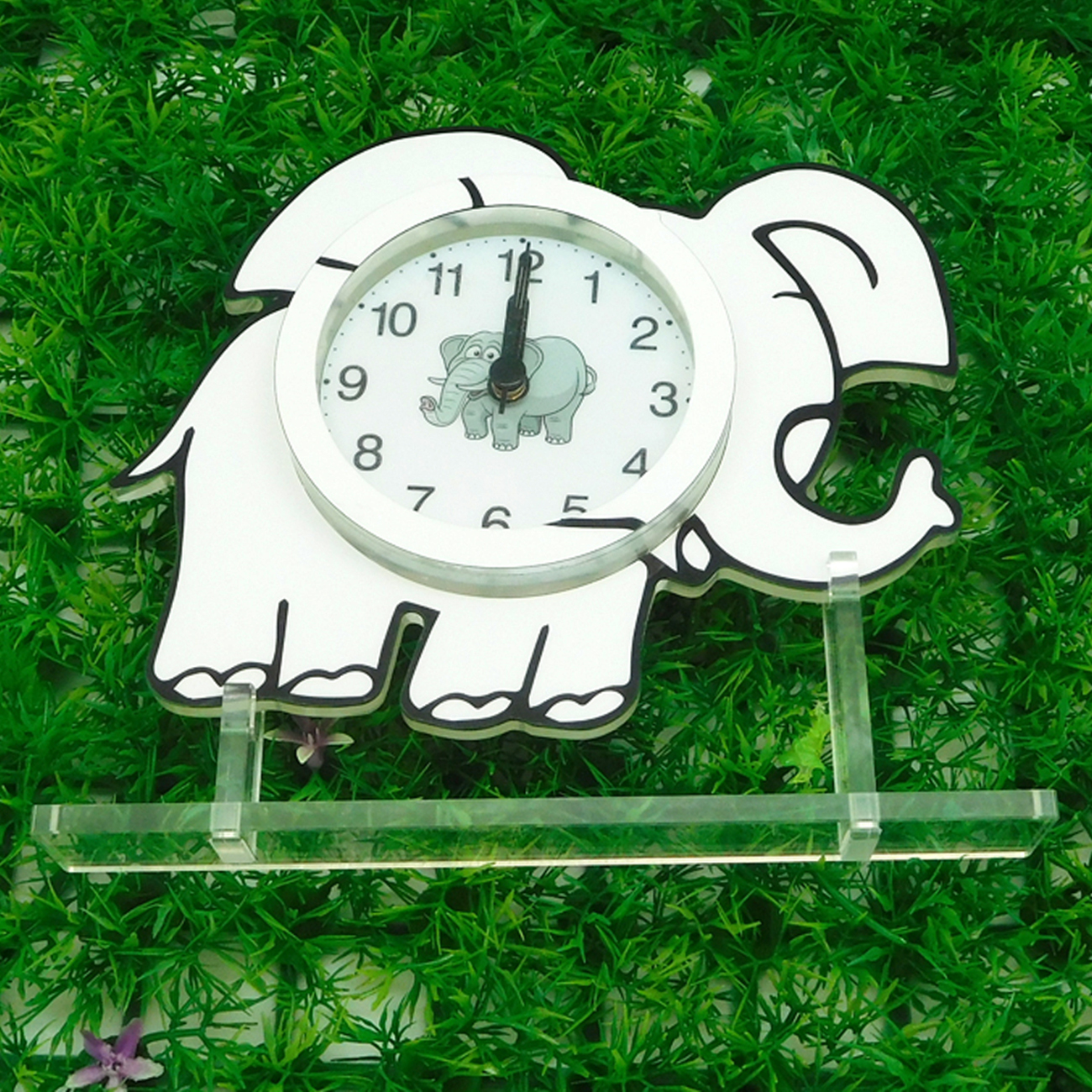 Hot Sale Customized Acrylic Clock CNC cutting table clock desk clock student clock