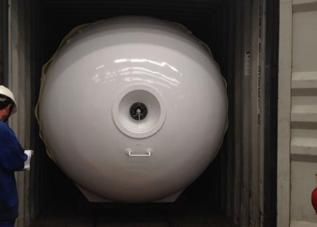 LNG Tanker Semi Trailer, 20000L LNG Tanker Vessel at SKD Type