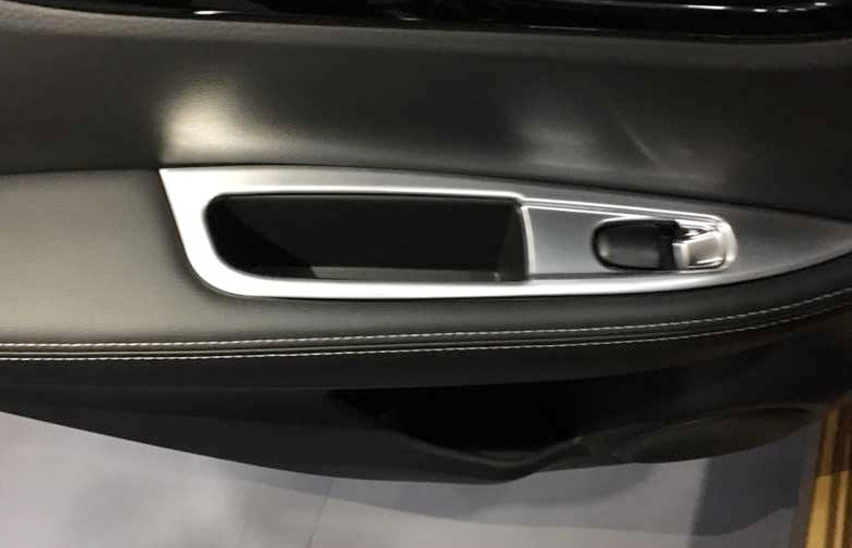 Nissan New Qashqai 2015 2016 Auto Interior Trim Parts Chromed Window Switch Frame