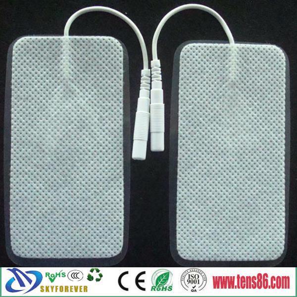 Cheap Discounts price for tens ems massage non-woven fabric electrode pad (2pcs/pack) for sale
