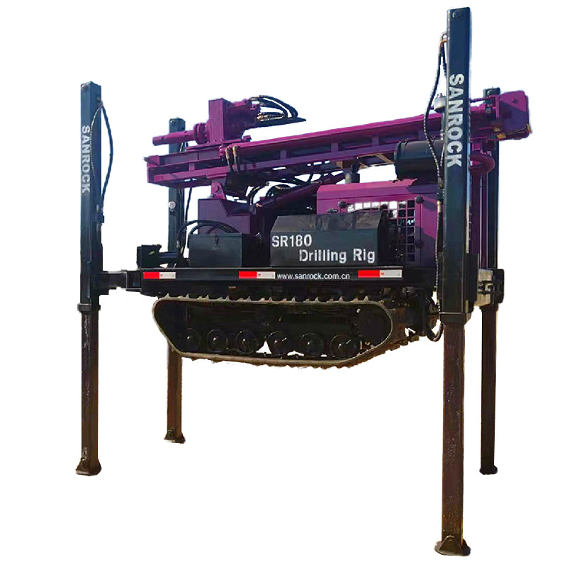 Hydraulic Water Well Drilling Rig Equipment with 3900*1850*2350mm Size
