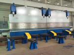 CNC Tandem Hydraulic Press Brake Model 2-WE67k-1200/6250 For Making Monopole