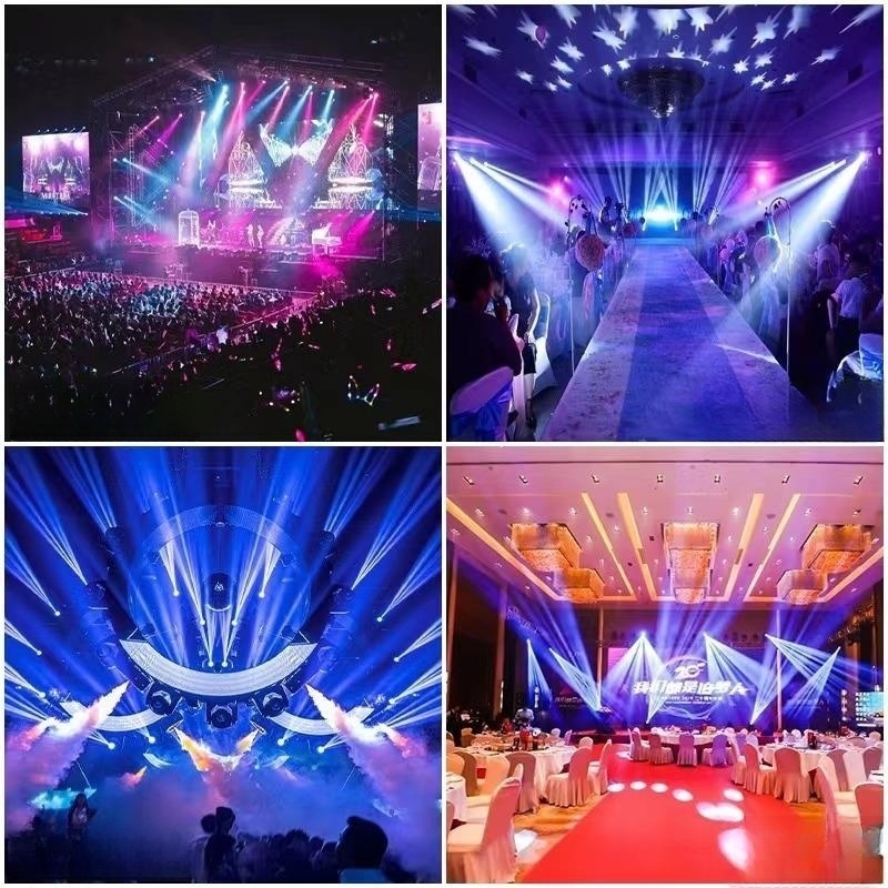 RGBWA 5in1 LED Flood PAR Light IP44 Waterproof 180W For Stage And Event Lighting