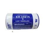 High Capacity 1500mAh Manganese Dioxide Anode Material Battery 10 Years Shelf