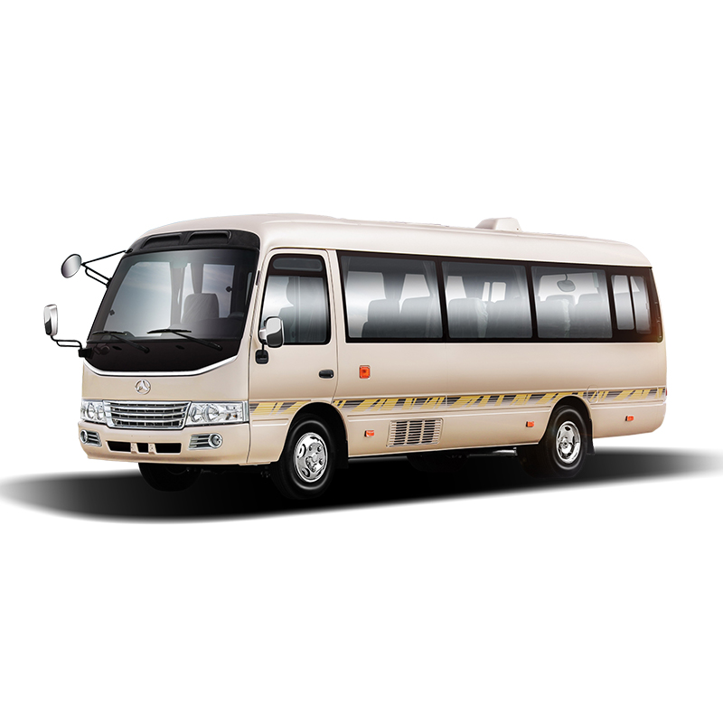 Coaster Bus with Max Speed of 100km/h and Classic Diesel Engine Model 7145x2050x2820mm