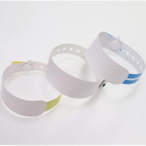 Quality Laser Printing Hospital Patient Wristband On Arm Secure Identification wholesale